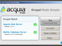 Aquia Drupal Control Panel